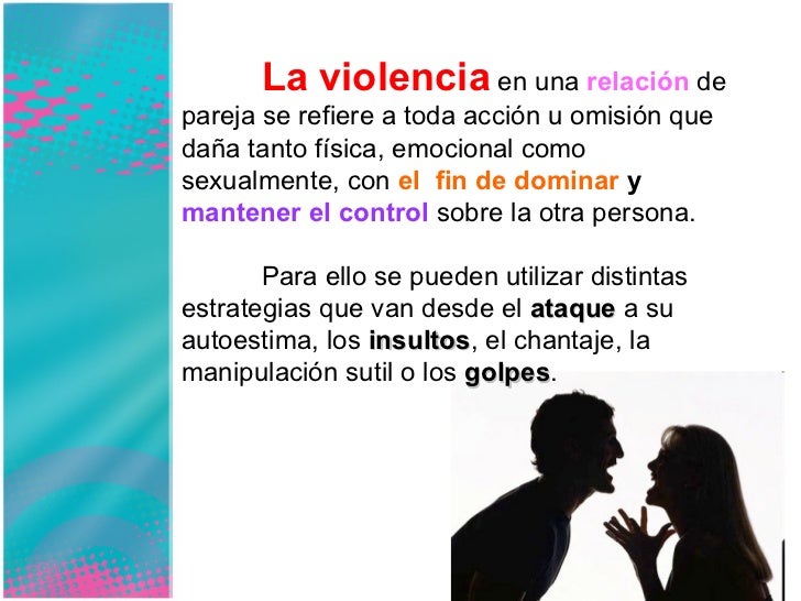 Violencia en el noviazgo