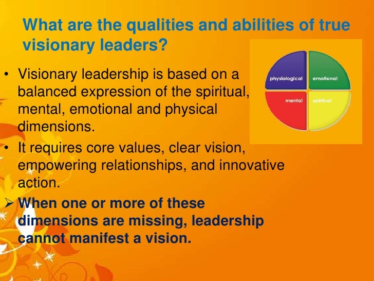 visionary leaders