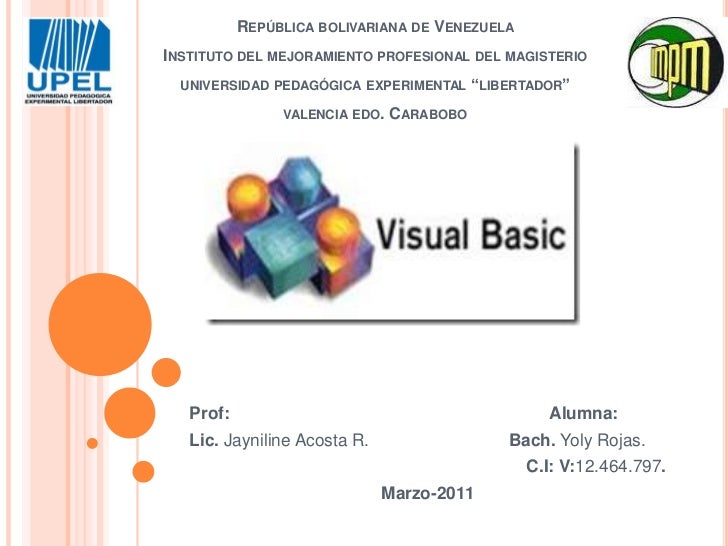 EJERCICIOS DE VISUAL BASIC 2005 ejercicios de visual basic 2005: