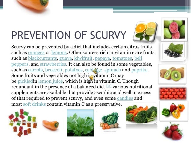 what cause scurvy #11
