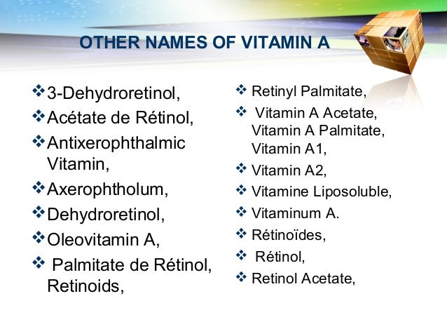 Vitamin a