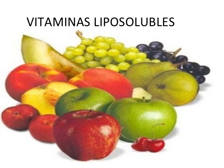 Vitaminas liposolubles