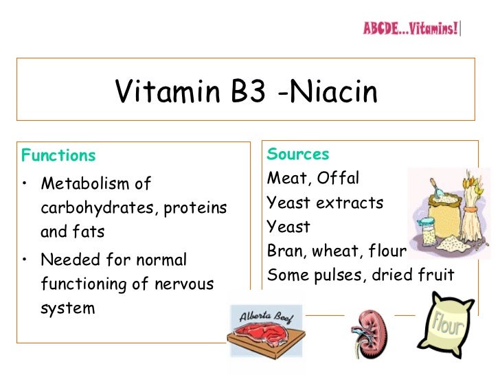 Vitamins and minerals