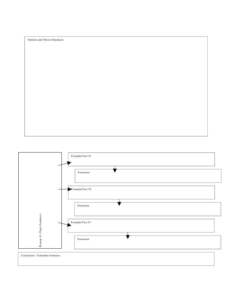 3 paragraph essay graphic organizer