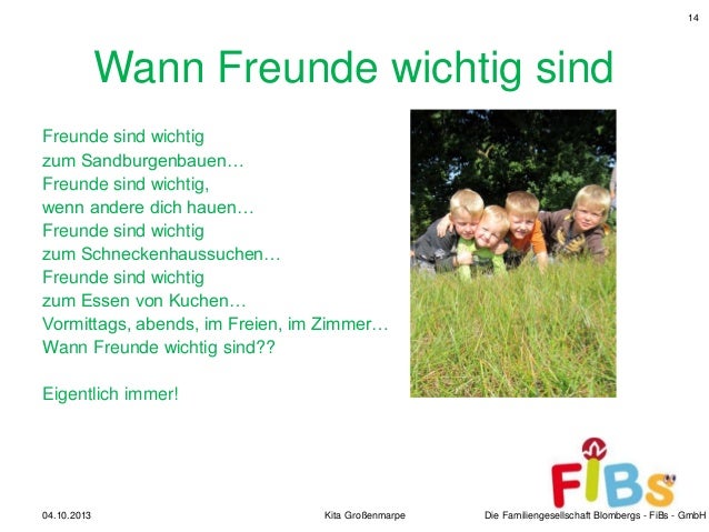Wann Freunde Wichtig Sind Gedicht Von Kindern lernen