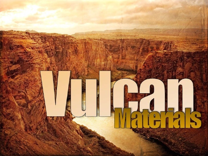 Vulcan materials