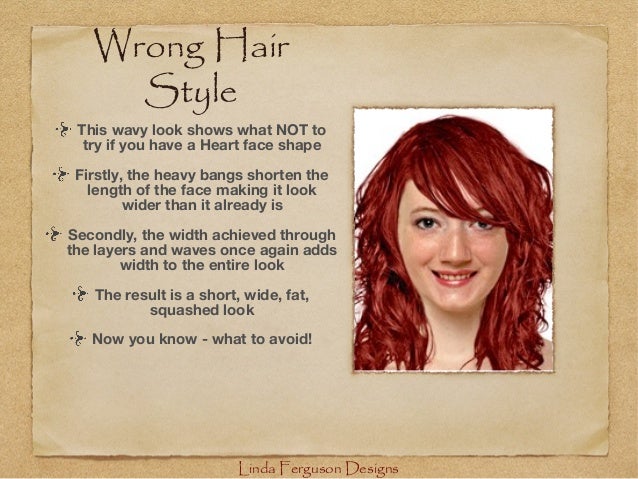 trying hair styles on your face