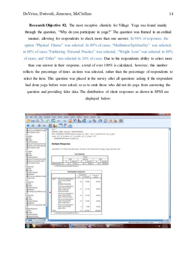 Services research papers yoga