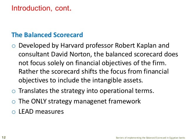 Balanced scorecard dissertation pdf