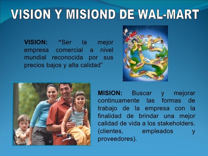 Mision Y Vision De Walmart Mexico Y Centroamerica