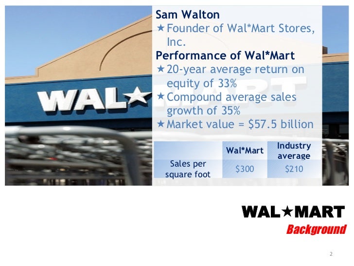 Wal-mart case study harvard