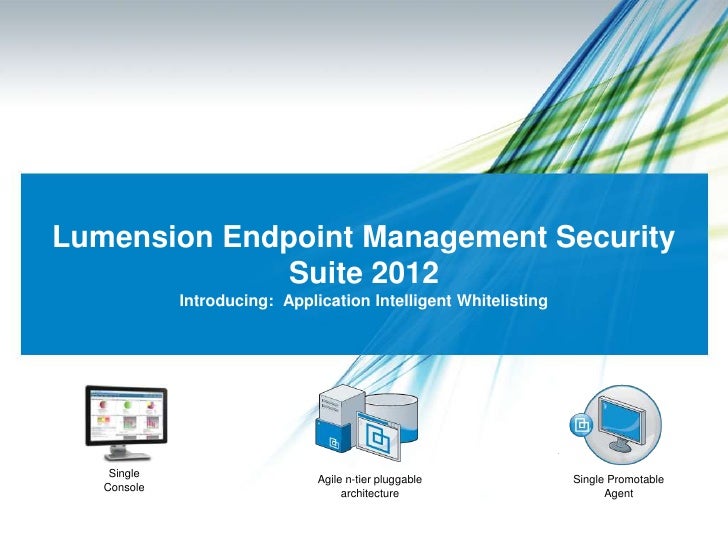 Lumension Endpoint Management and Security Suite 2012
