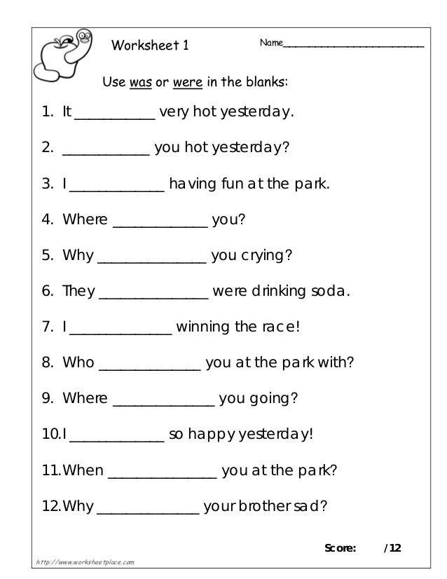 Worksheets Was Were Work Sheet worksheets was were work sheet laurenpsyk free and worksheet imatei 2 or 1
