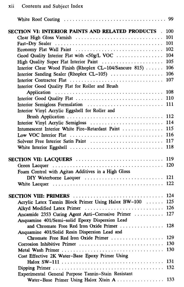 Waterbased paint formulations Vol. 4