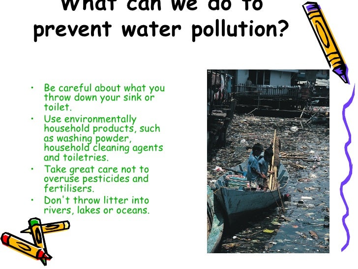 essay on how to reduce water pollution