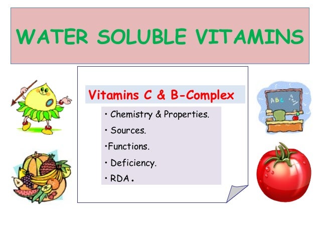 Fat Soluble Water Soluble Vitamins 75