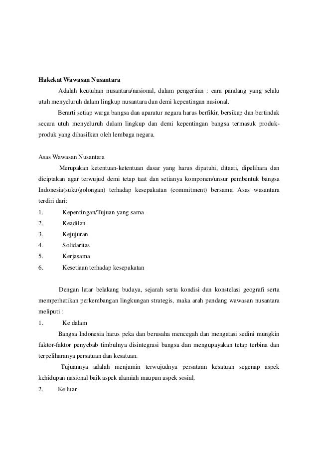 Wawasan nusantara & otonomi daerah