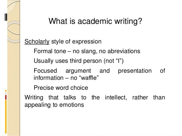 How To Write Academic Essays