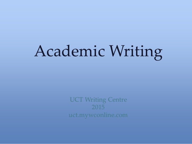 Academic essay writing