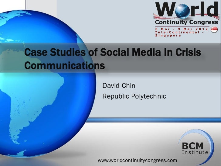 crisis communication; social media; YouTube; Twitter; case study