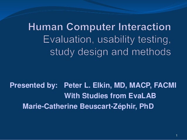 Human Computer Interaction Research Papers