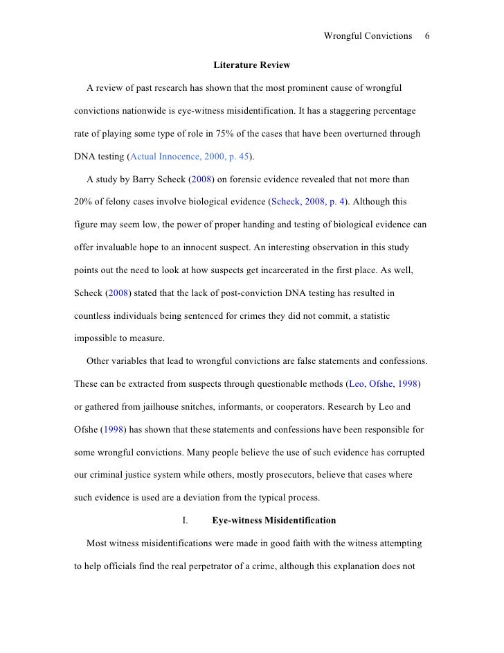 Research paper on wrongful convictions   essayempire