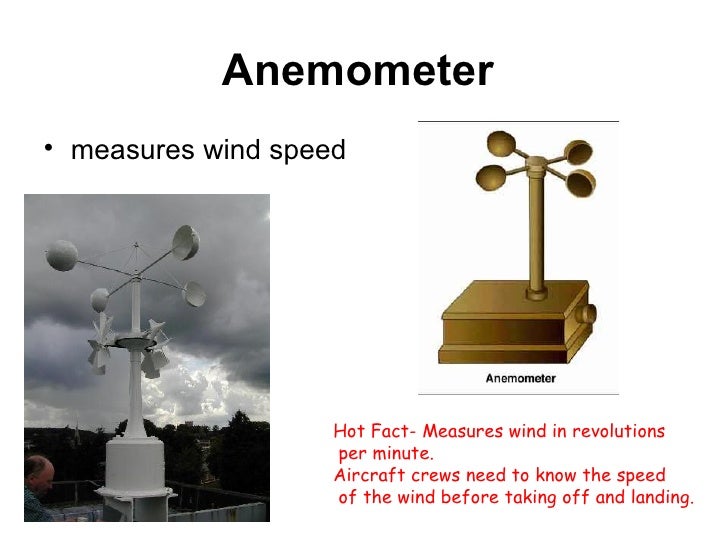 Weather instruments