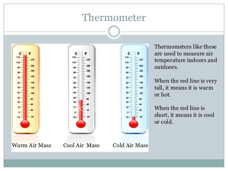 Weather instruments