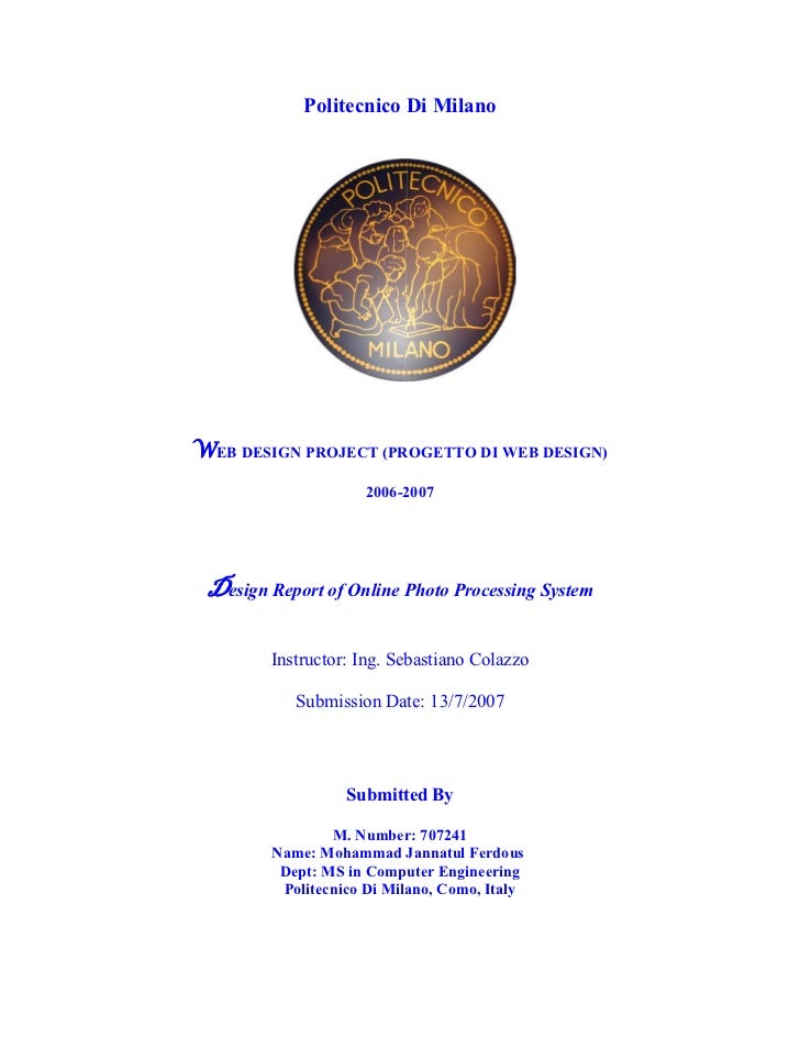 web design project report sle web design project report web design project report sle web design project report