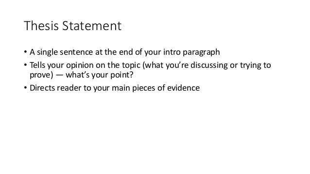 ending a personal statement