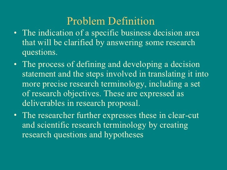 research problem in research methodology research problem in research methodology