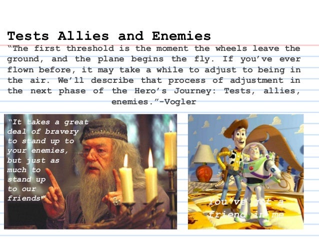 Image result for tests enemies and allies