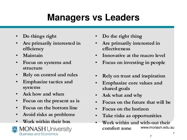 management and leadership compare and contrast management and leadership compare and contrast