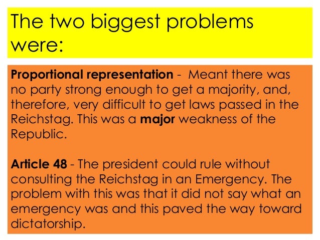 explain the collapse of the weimar The finger pointing, which began as soon as the weimar order collapsed, was over responsibility, but it cannot explain its extraordinary venom and intensity. explain the collapse of the weimar The finger pointing, which began as soon as the weimar order collapsed, was over responsibility, but it cannot explain its extraordinary venom and intensity.