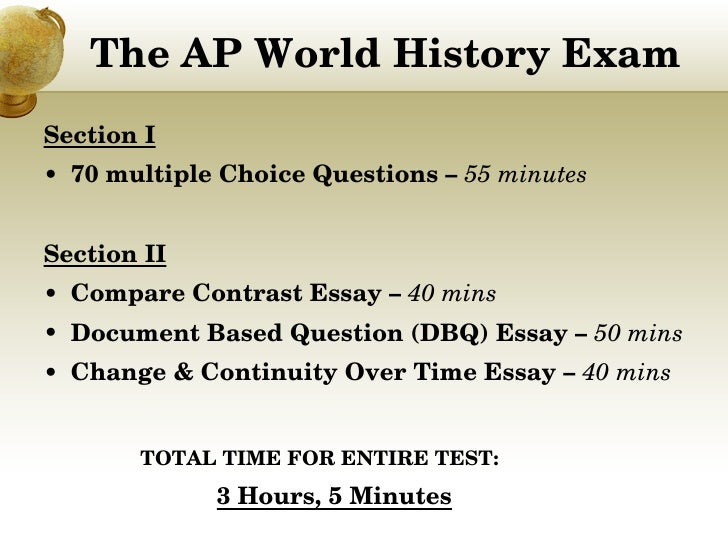 Ap world history essay questions examples