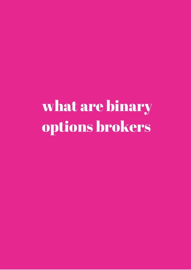 binary options usa brokers