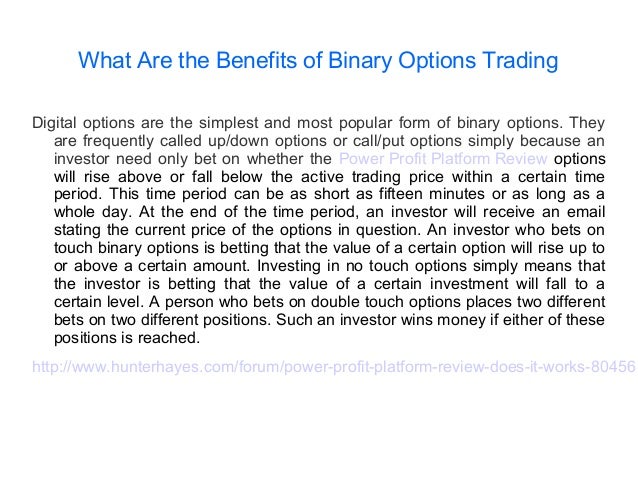 Options trading the pristine way