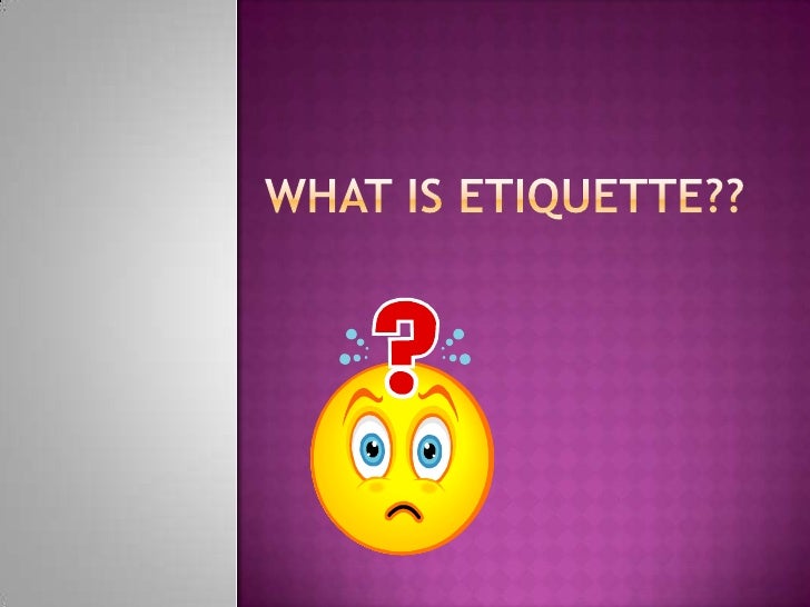 Leadership Etiquette For Youth Leaders