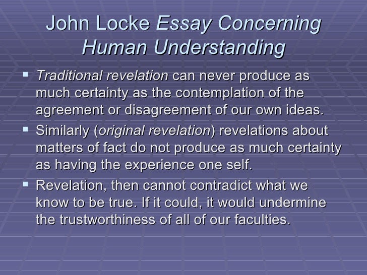 john locke and essay concerning human understanding john locke and essay concerning human understanding