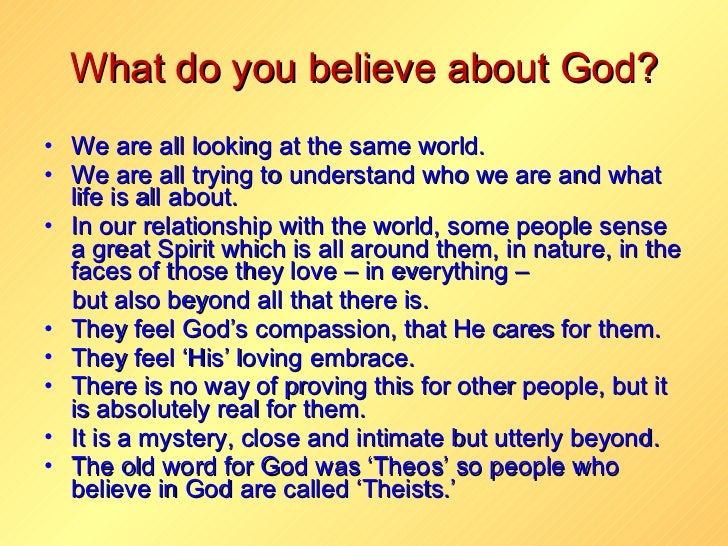What is religion? and the God Question.