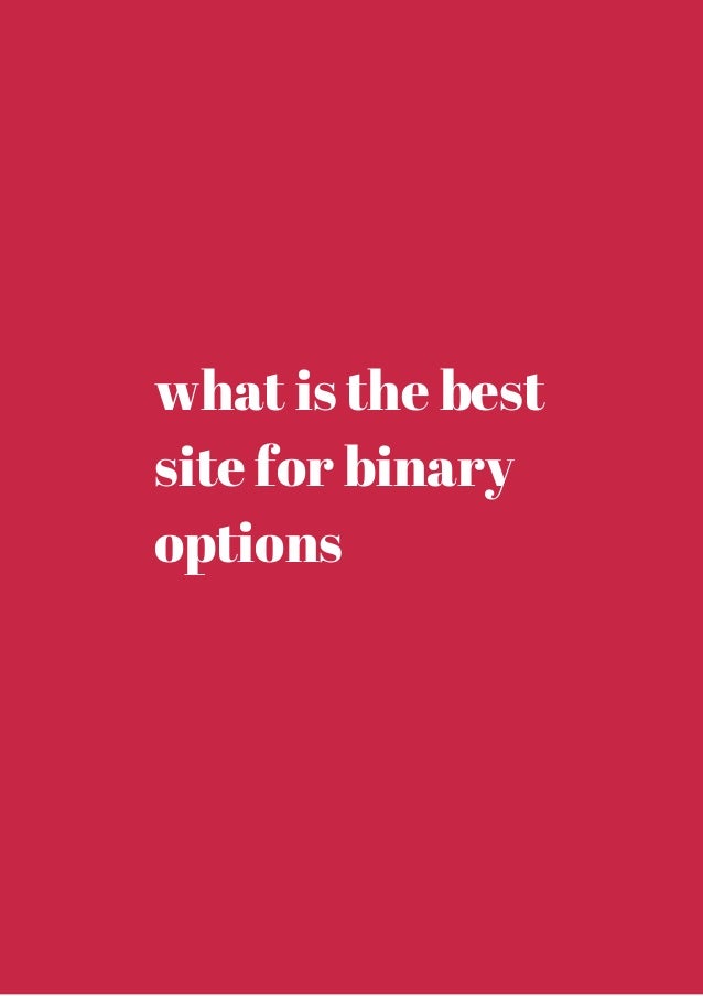 best binary option signal provider