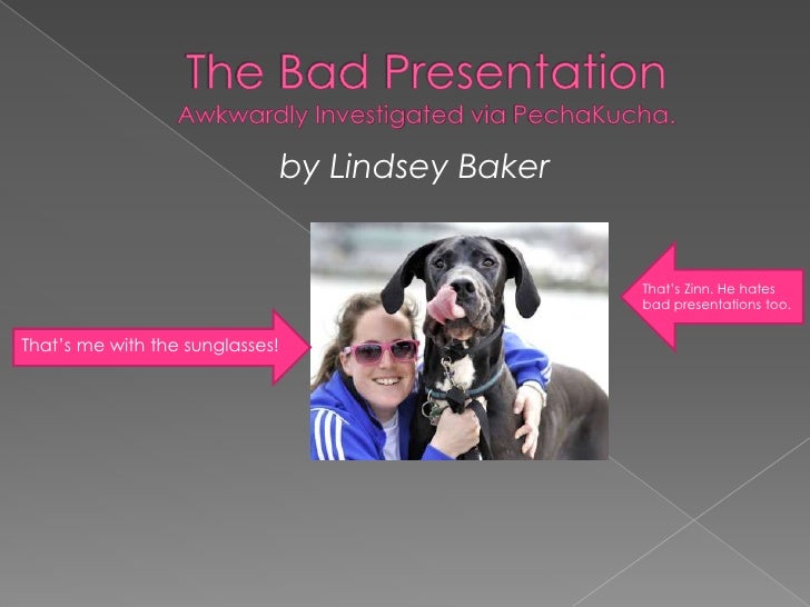 What Makes a Bad Presentation