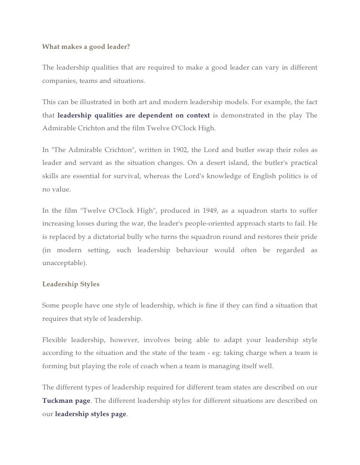 Nelson mandela leadership style essay