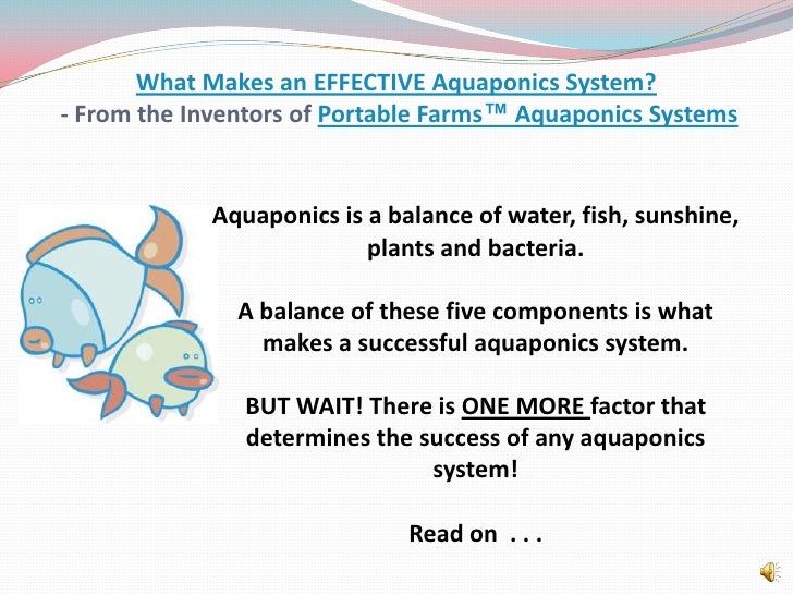 Aquaponics System