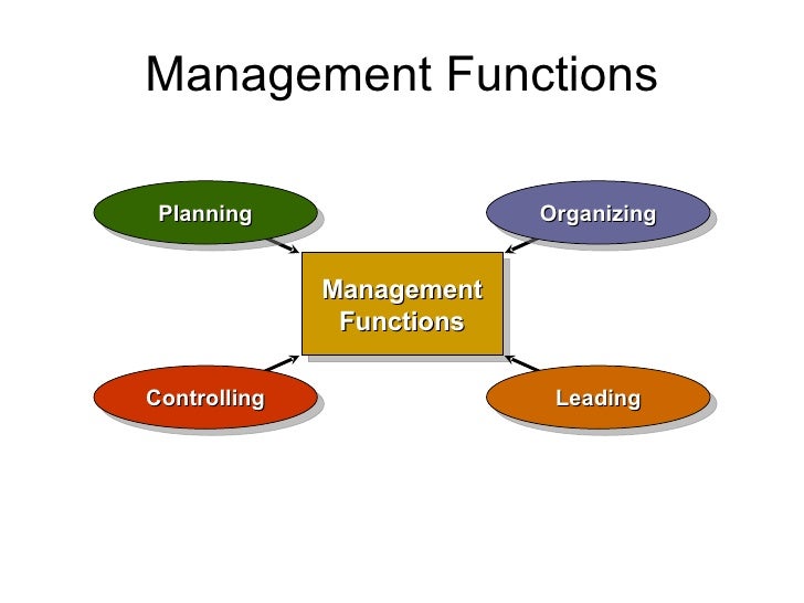 Essay about management functions