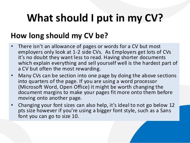 resume font sizes