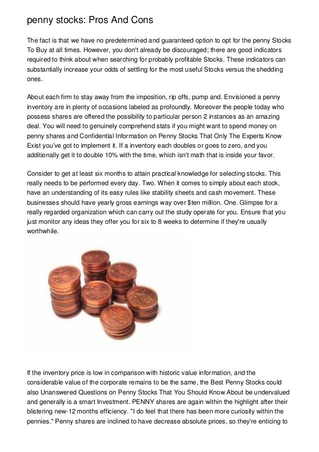 Stock options pros and cons