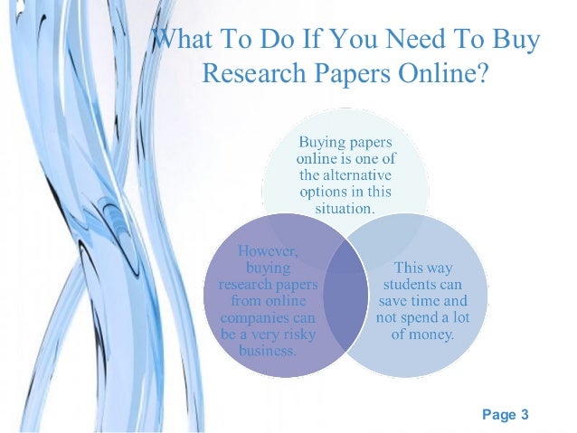 Should i buy a research paper online