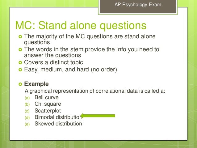 ap psychology essay questions