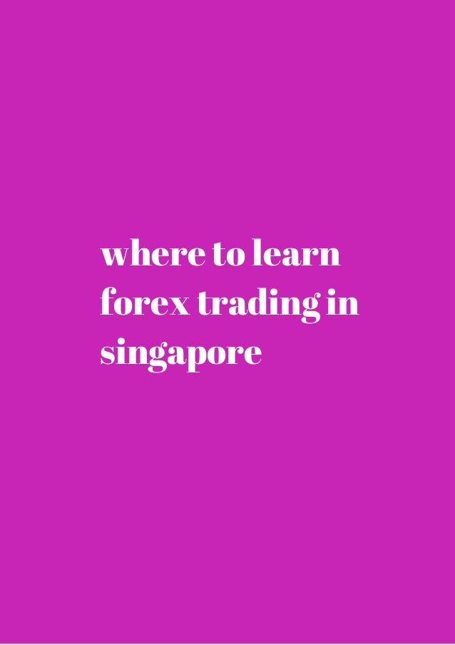 to learn forex trading